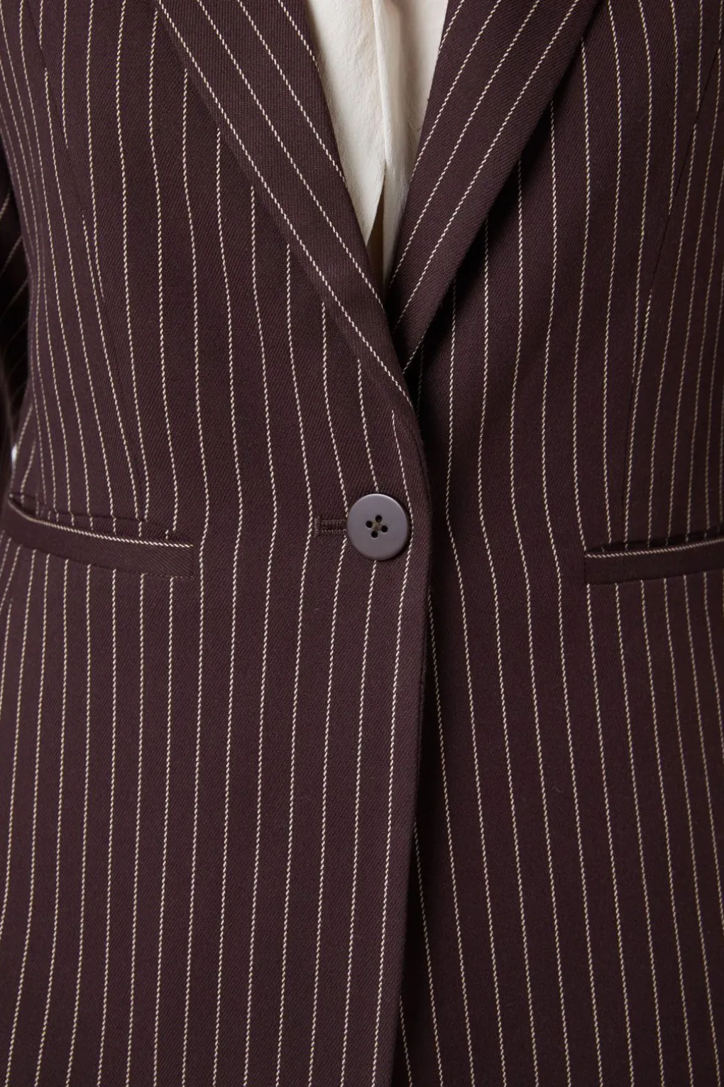Abigail Pinstripe Blazer