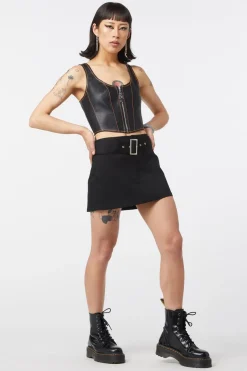 Ablaze Pu Corset