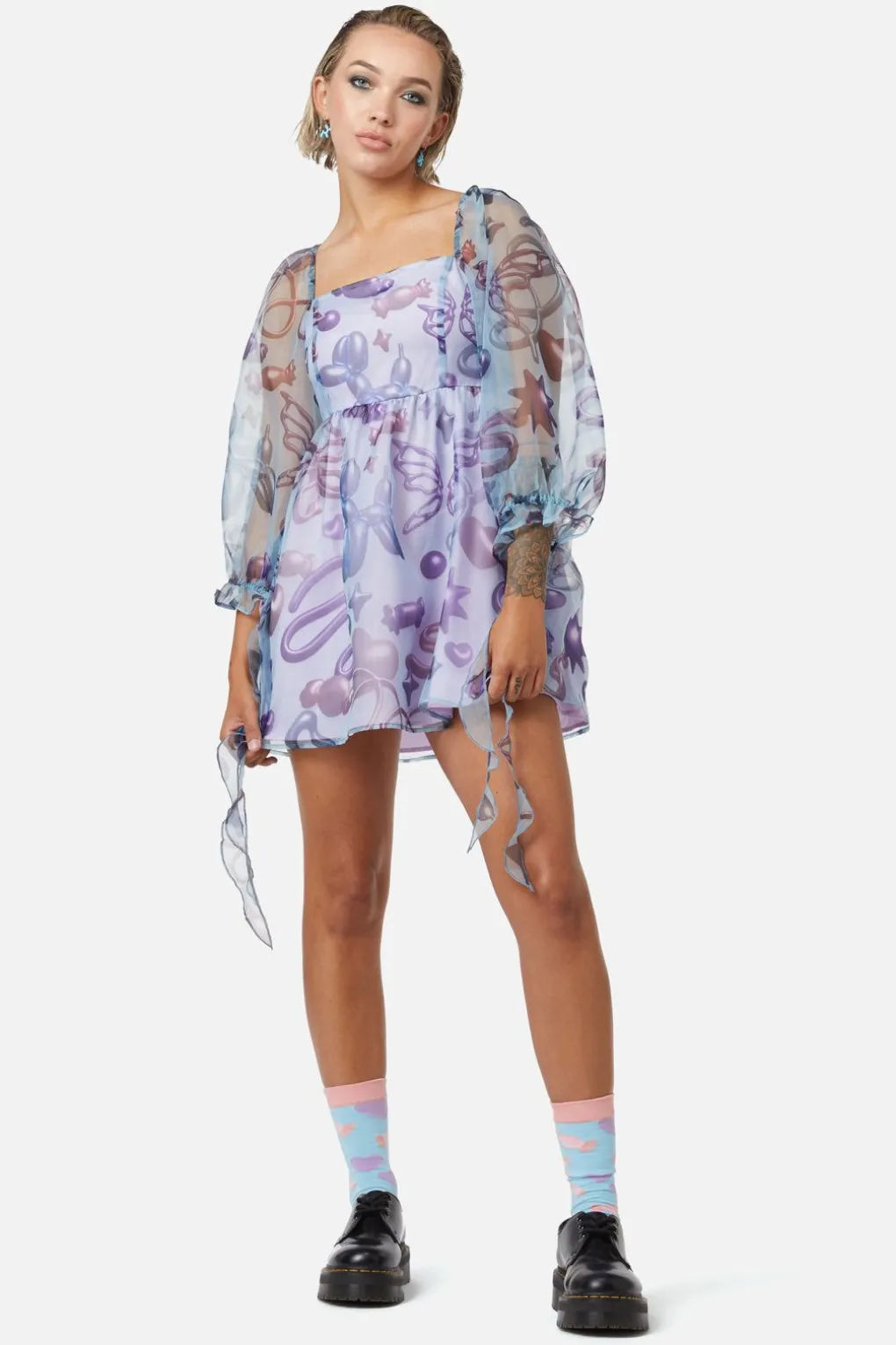 Abyss Puffy Dress
