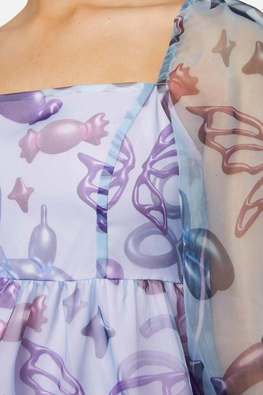 Abyss Puffy Dress