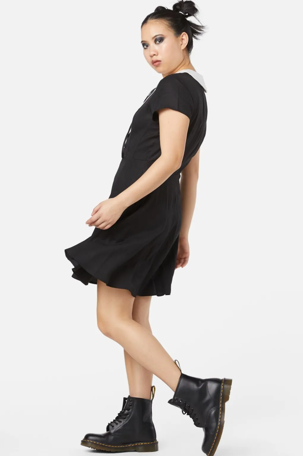 All Tied Up Gothic Dress