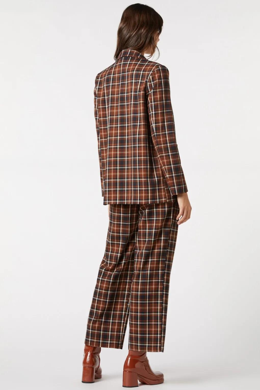 Amber Check Blazer