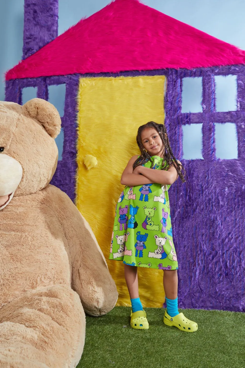 Bear Kids Jersey Dress