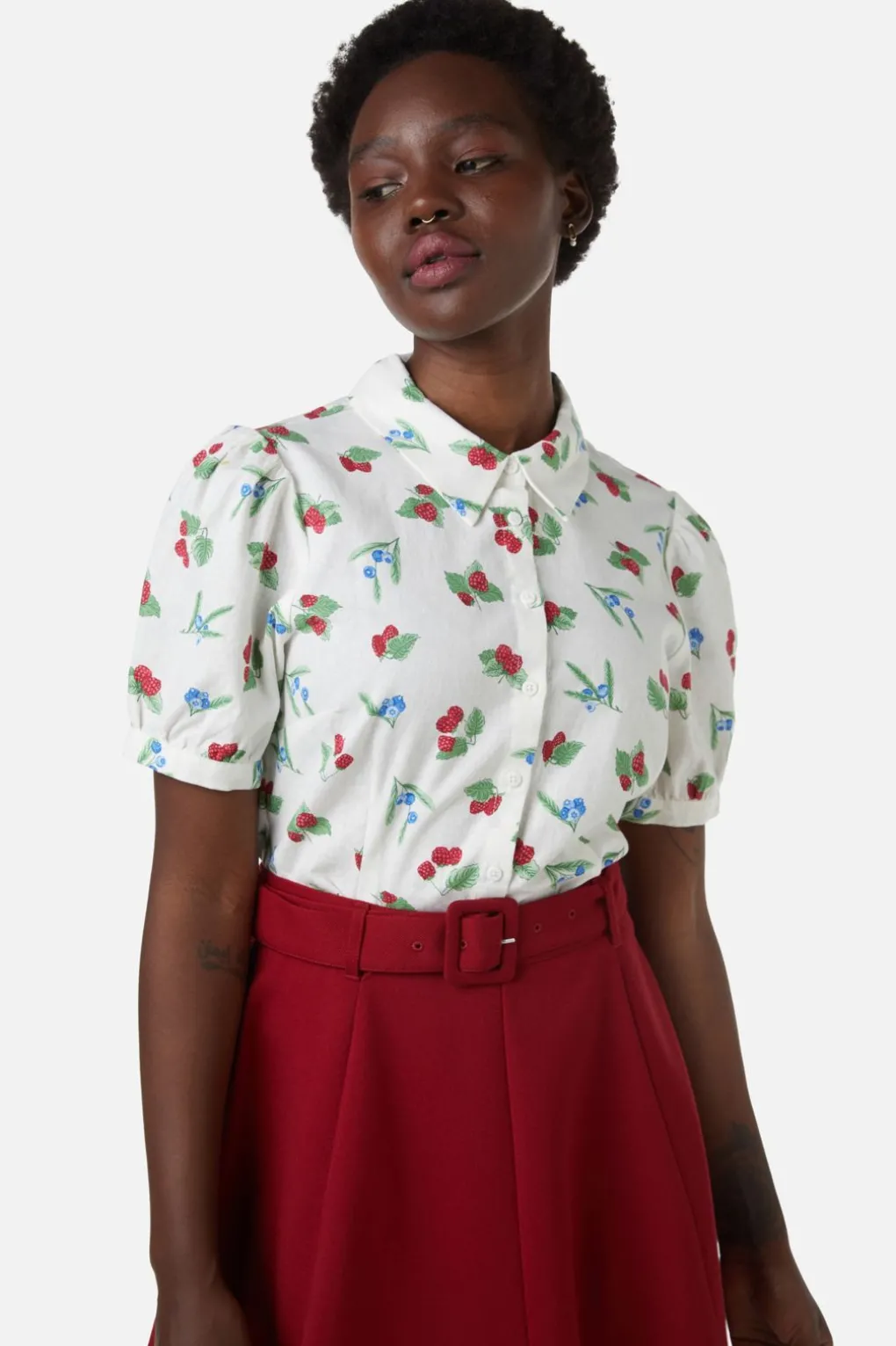 Berry Blouse