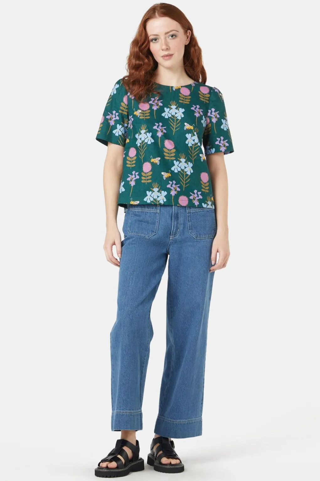 Blue Bee Top