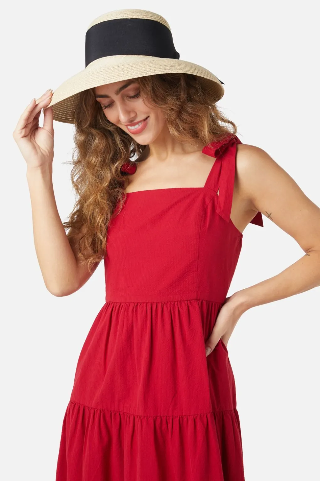 Bow Back Hat