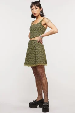 Brocade Lita Lace Skirt