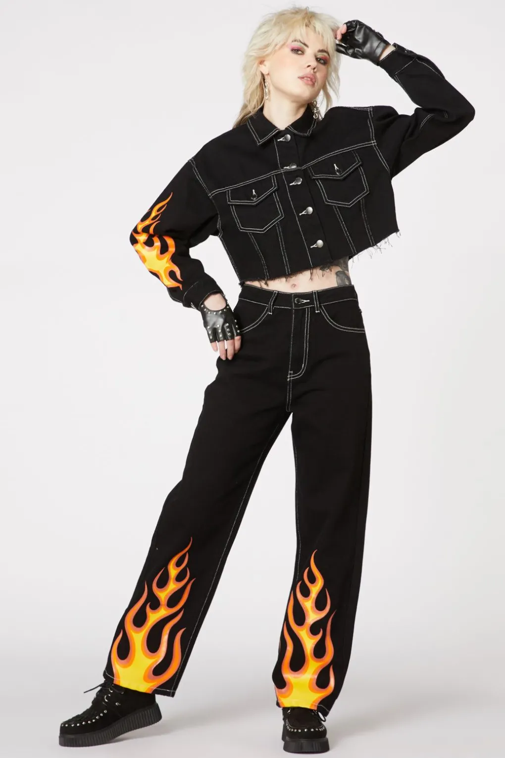Burn Baby Denim Jeans