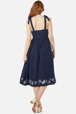 Butterfly Emb Dress