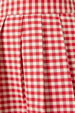 Callie Check Skirt