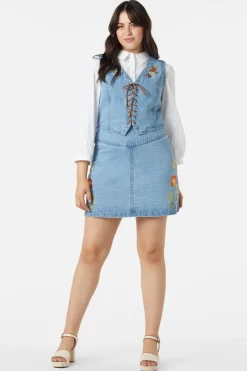 Cami Emb Vest