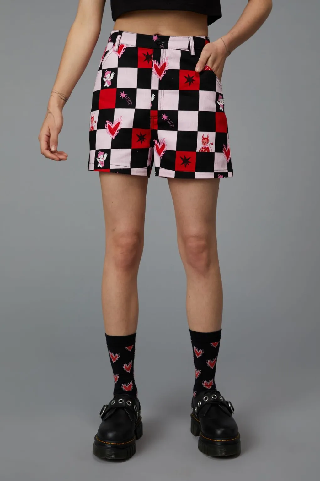 Check It Goth Short