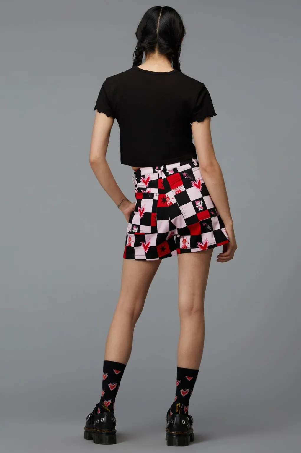 Check It Goth Short