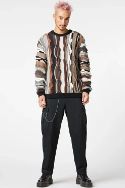 Corpse Textured Knit Jumper