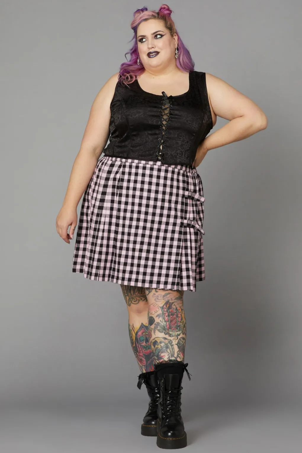 Curve Amethyst Corset Top