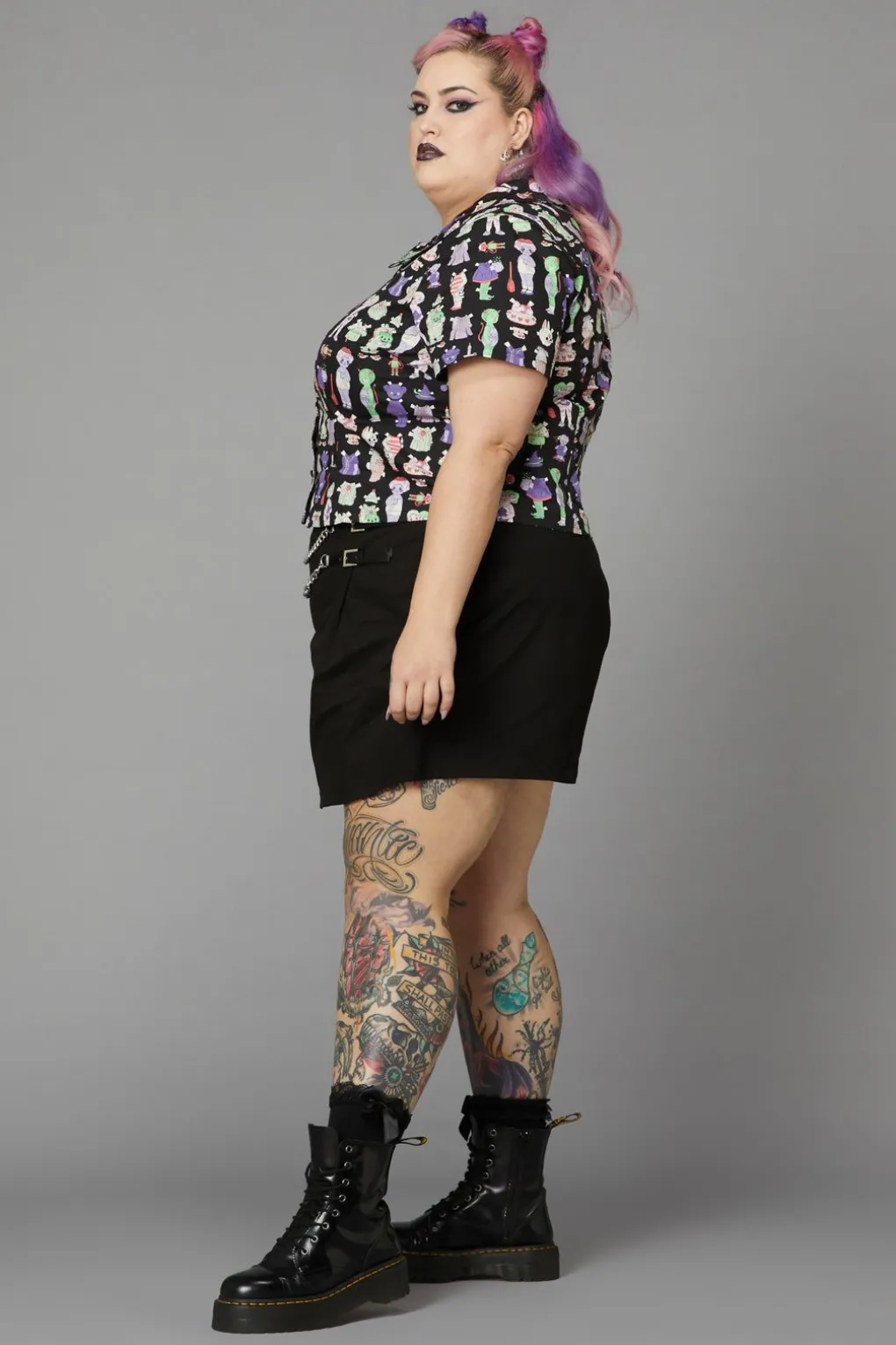 Curve Creepy Cuties Blouse