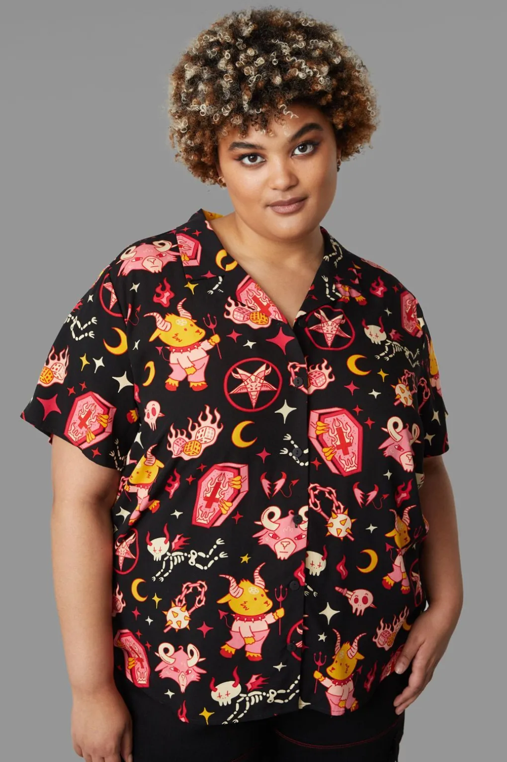 Curve Hellish Blouse