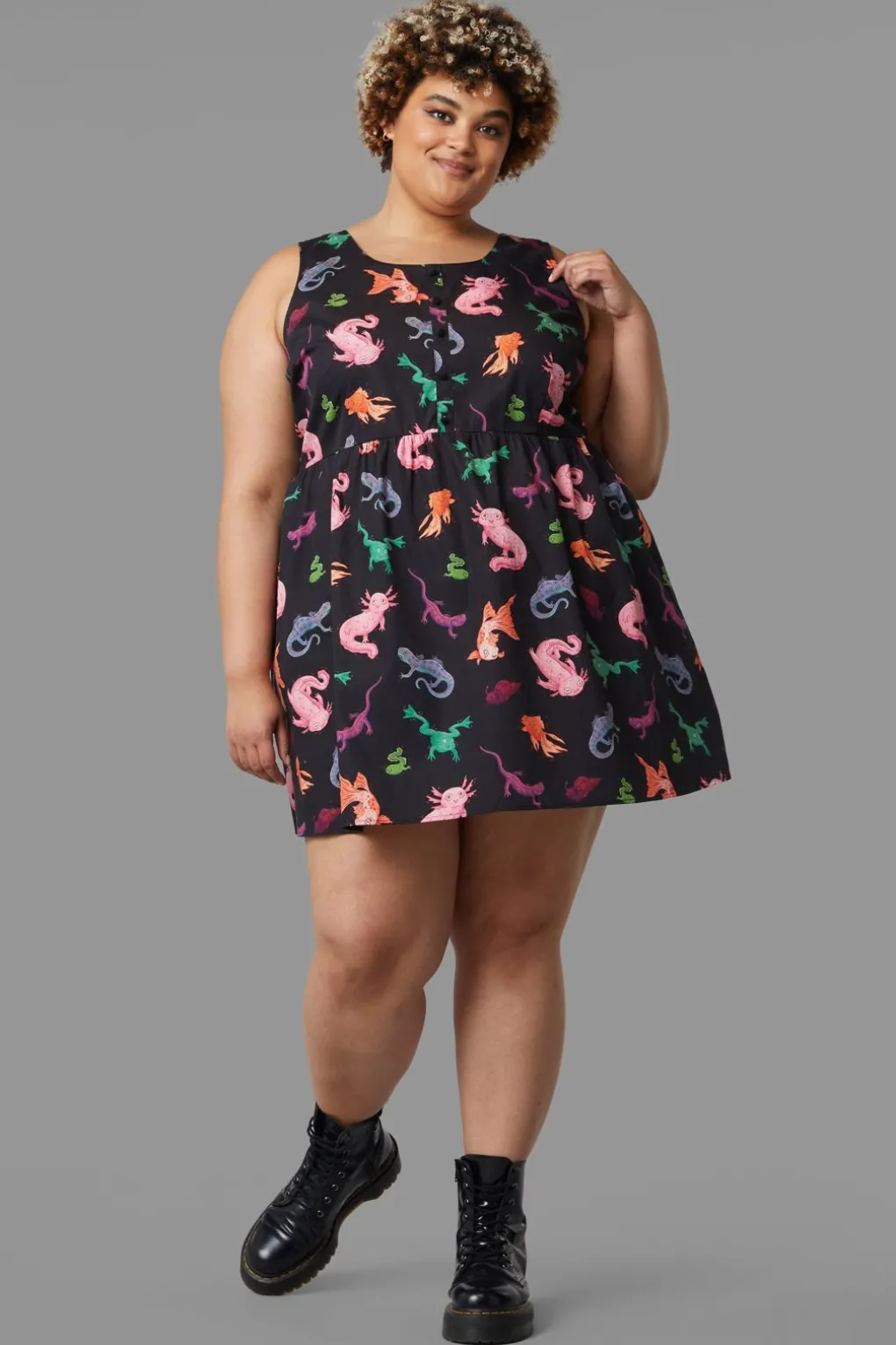 Curve Pond Life Dress