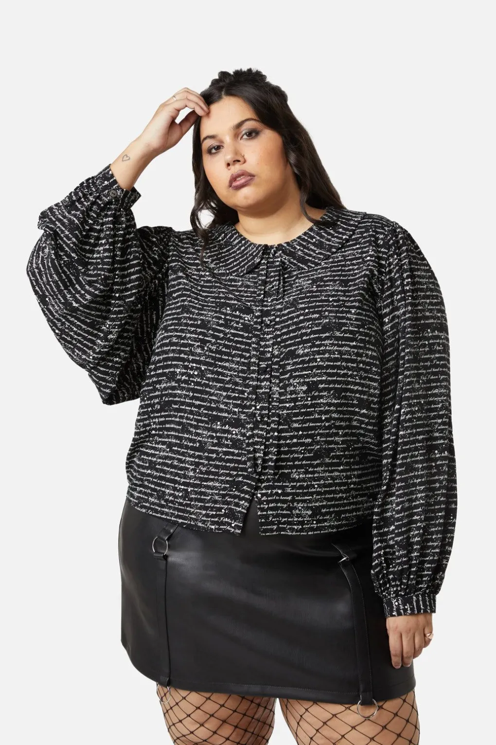 Curve Read It Again Blouse