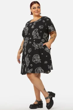 Curve Shadows Dress