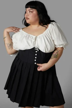 Curve Swan Blouse