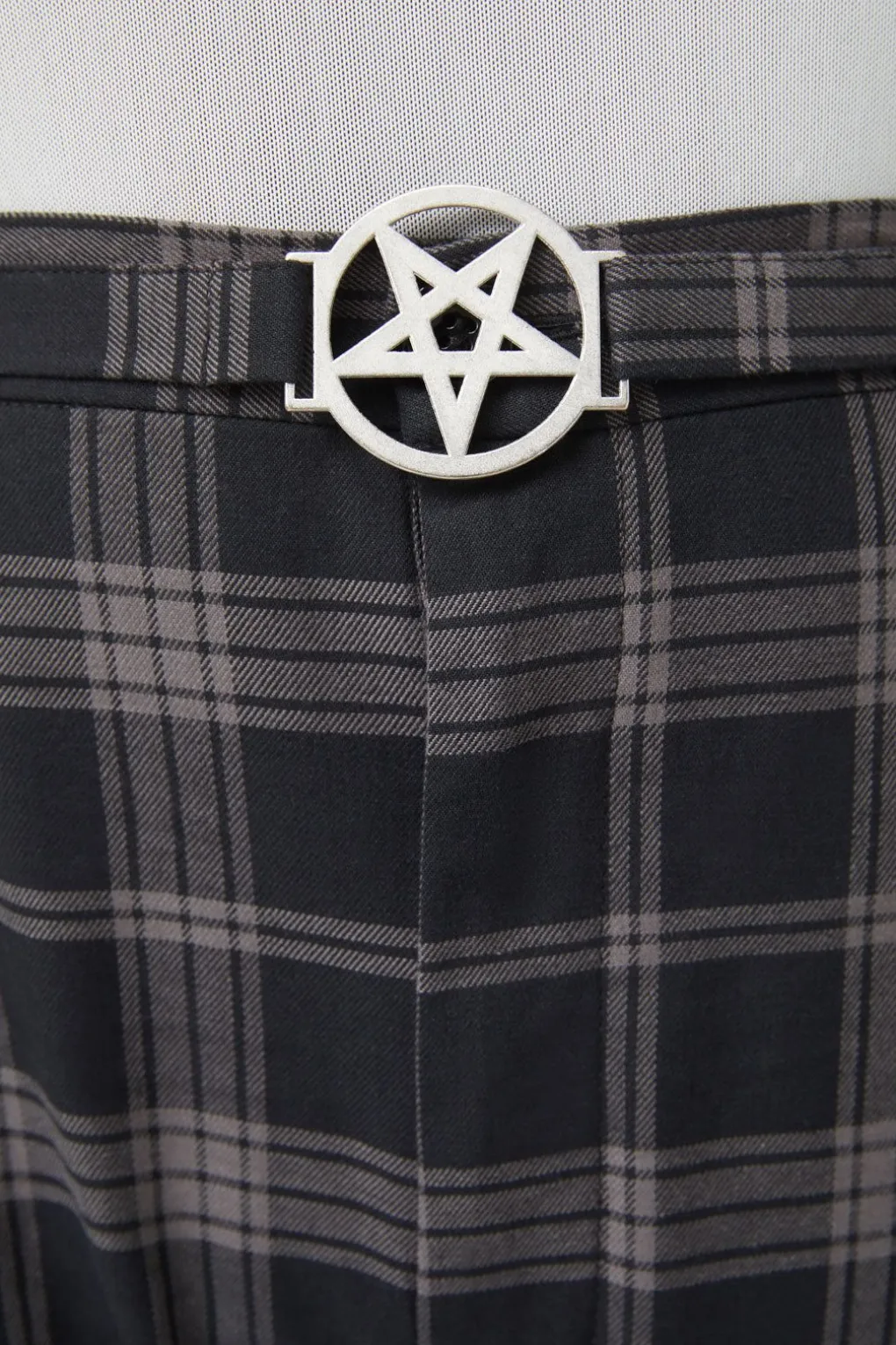 Curve Victoria Tartan Fitted Pants