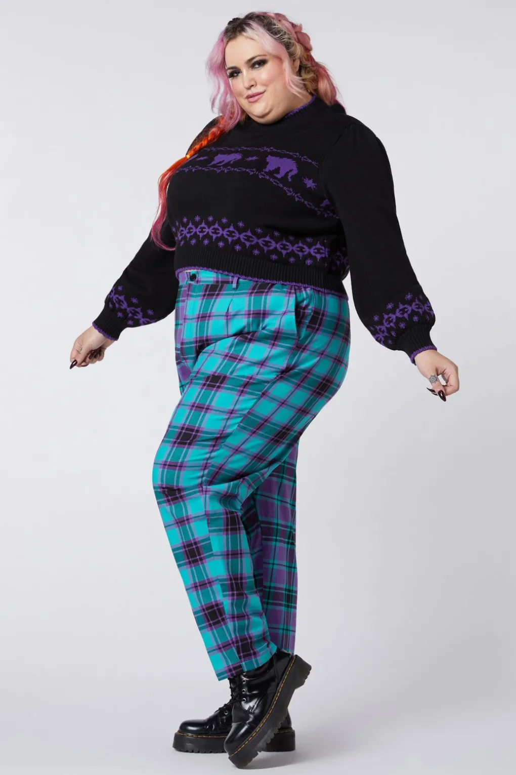 Curve You'Re Mad Knit Jumper