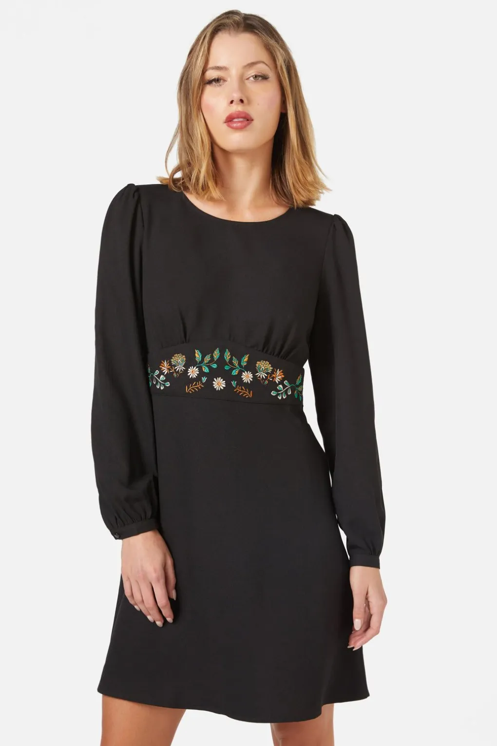 Cynthia Emb Dress