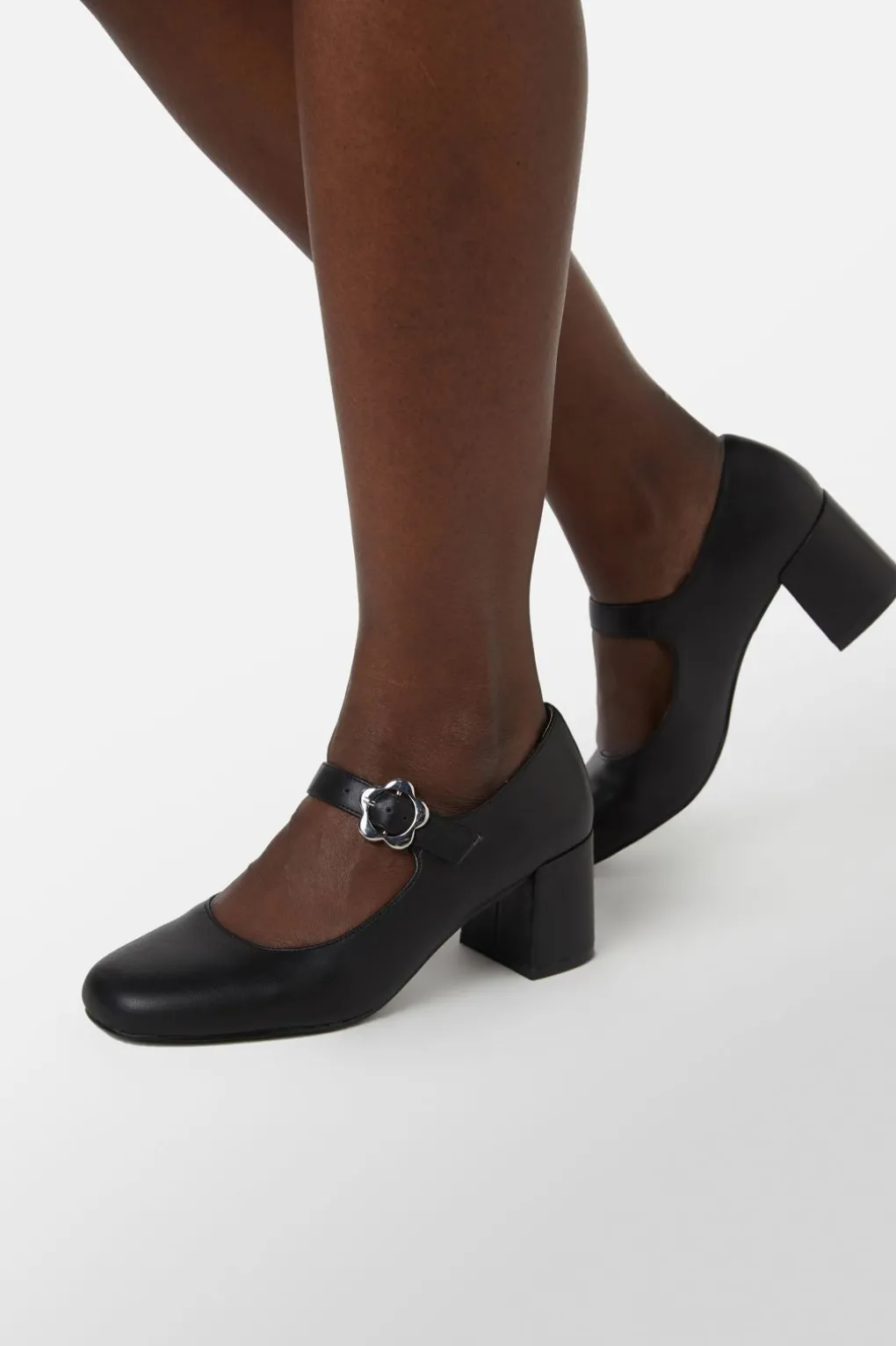 Daisy Buckle Heel