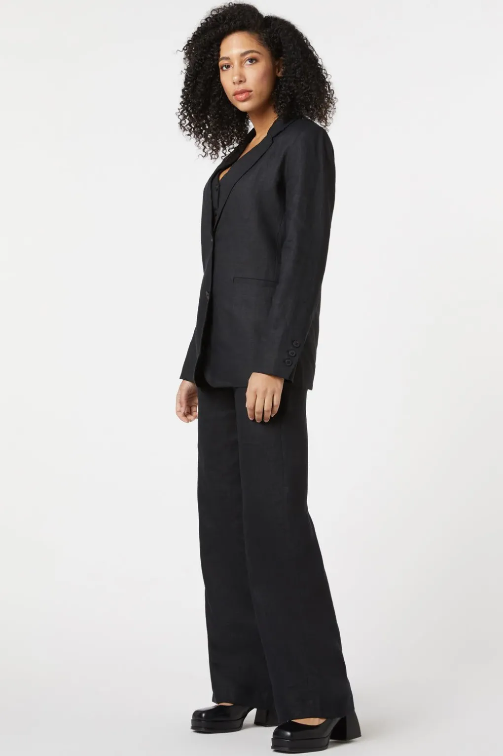 Darcey Linen Blazer