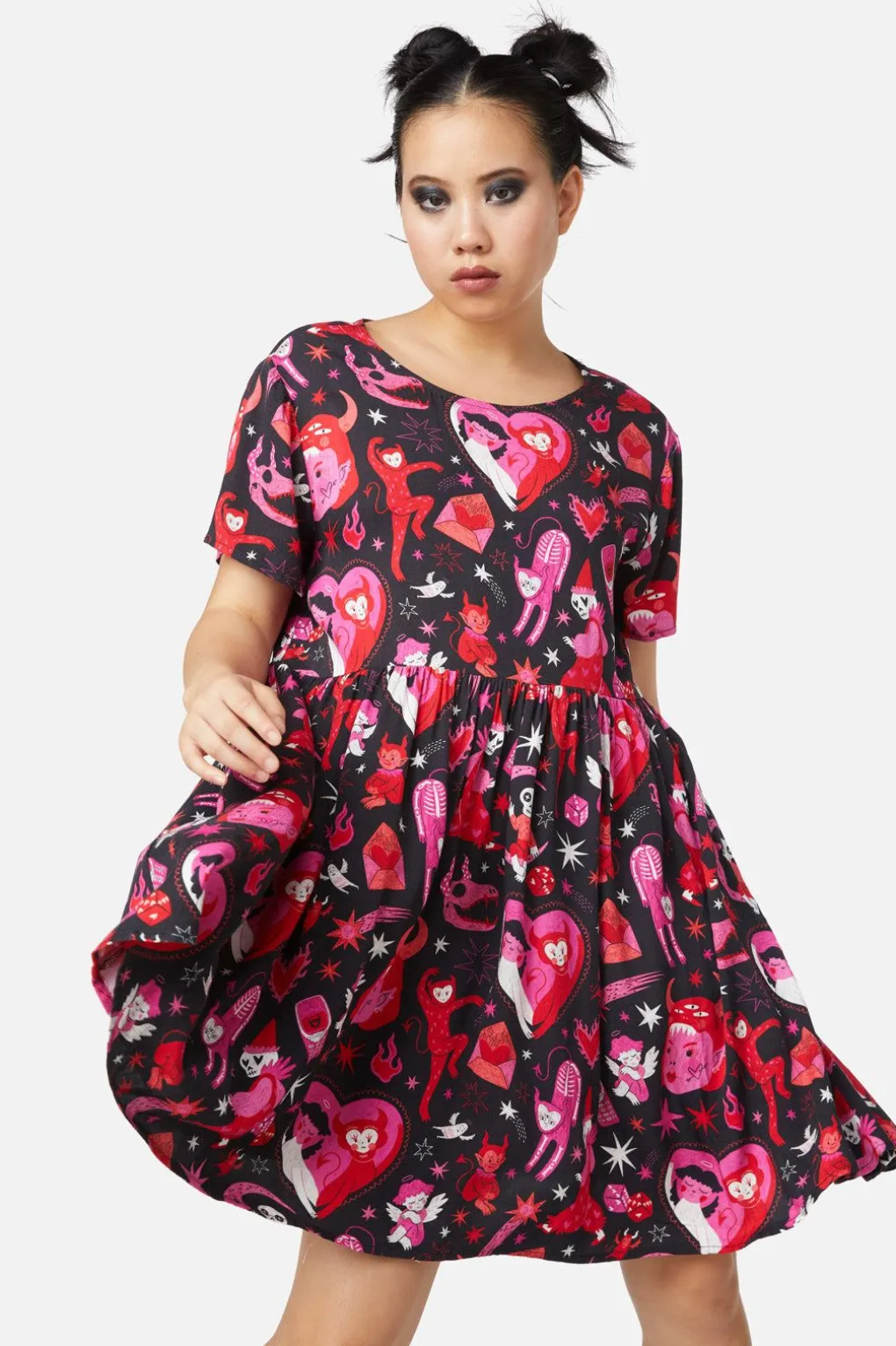Devil Dance Party Dress