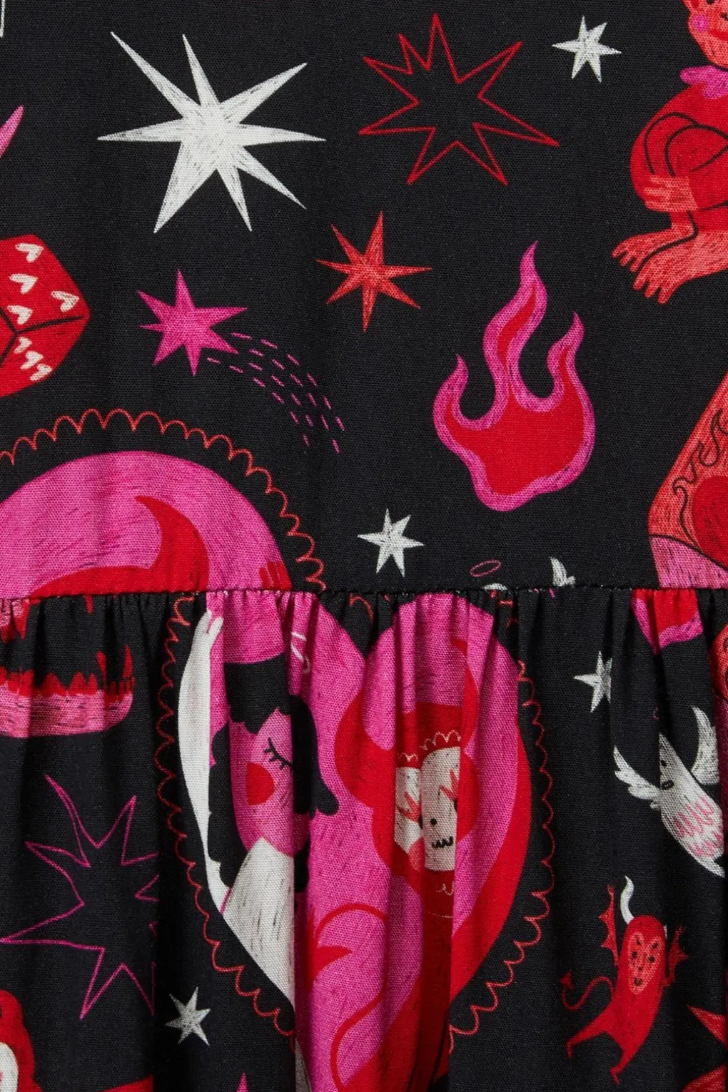 Devil Dance Party Dress