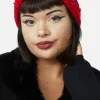 Distressed U0026 Pierced Beanie