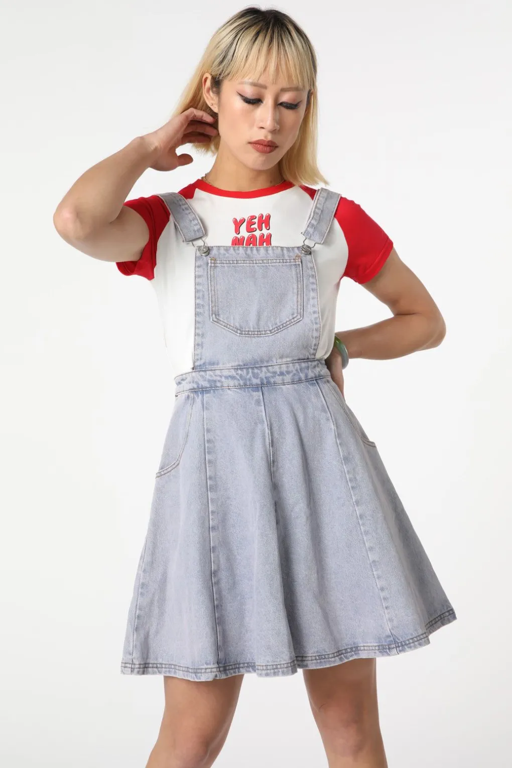 Dixie Denim Bib N Brace Pinny