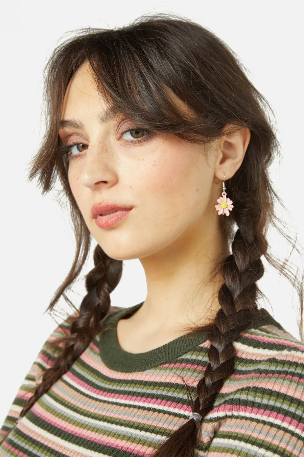 Drop Daisy Earrings