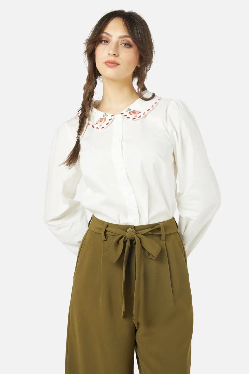 Duck Emb Blouse
