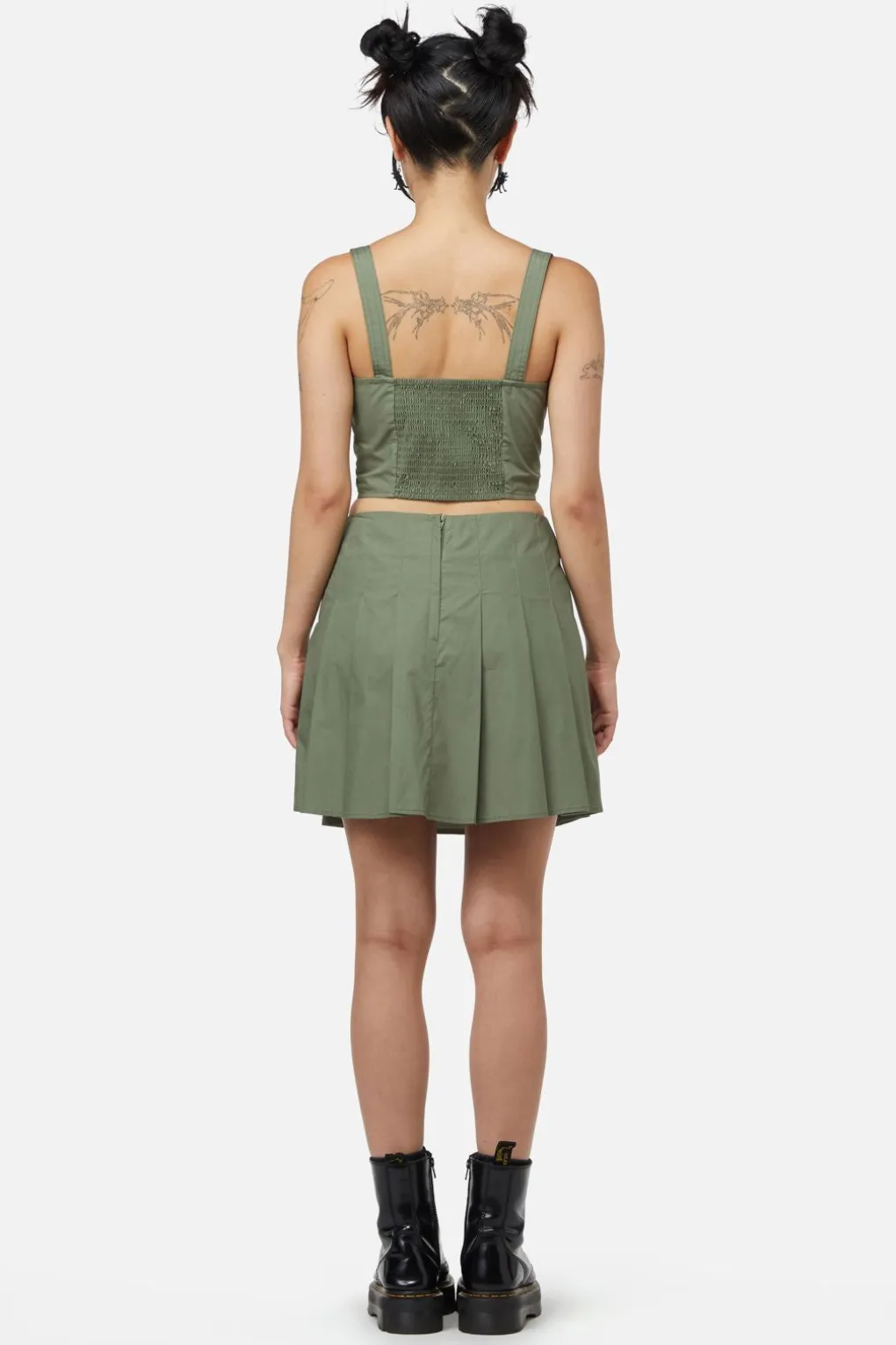 Field Work Pleated Skirt