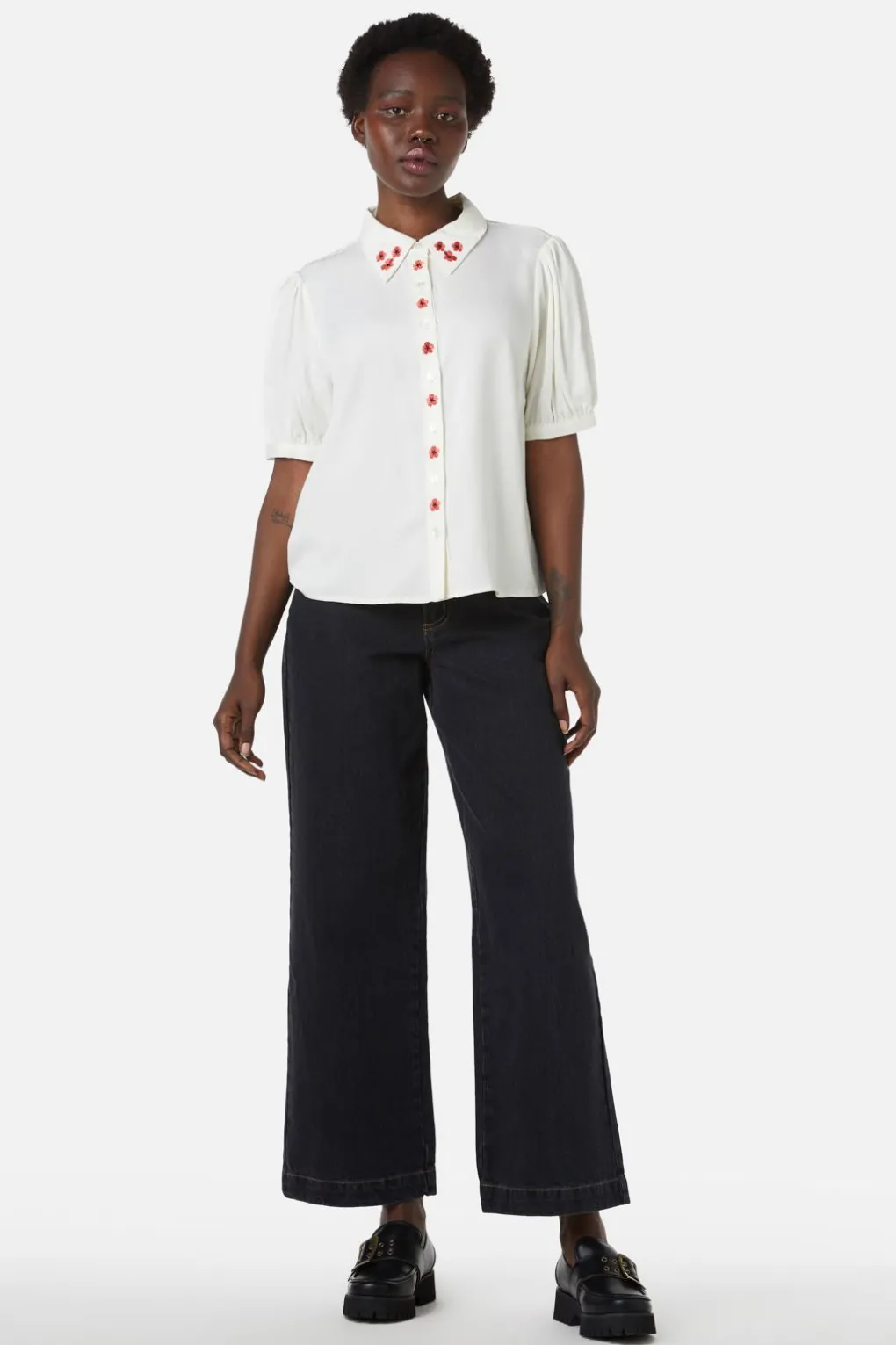 Fleur Emb Blouse