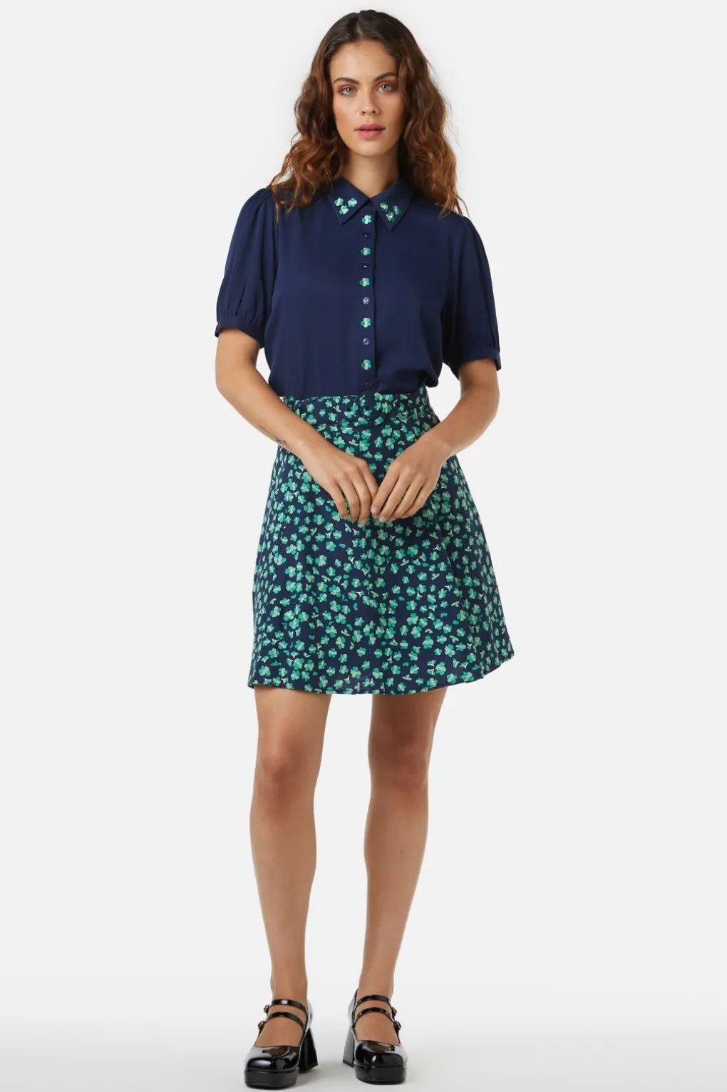 Fleur Emb Blouse