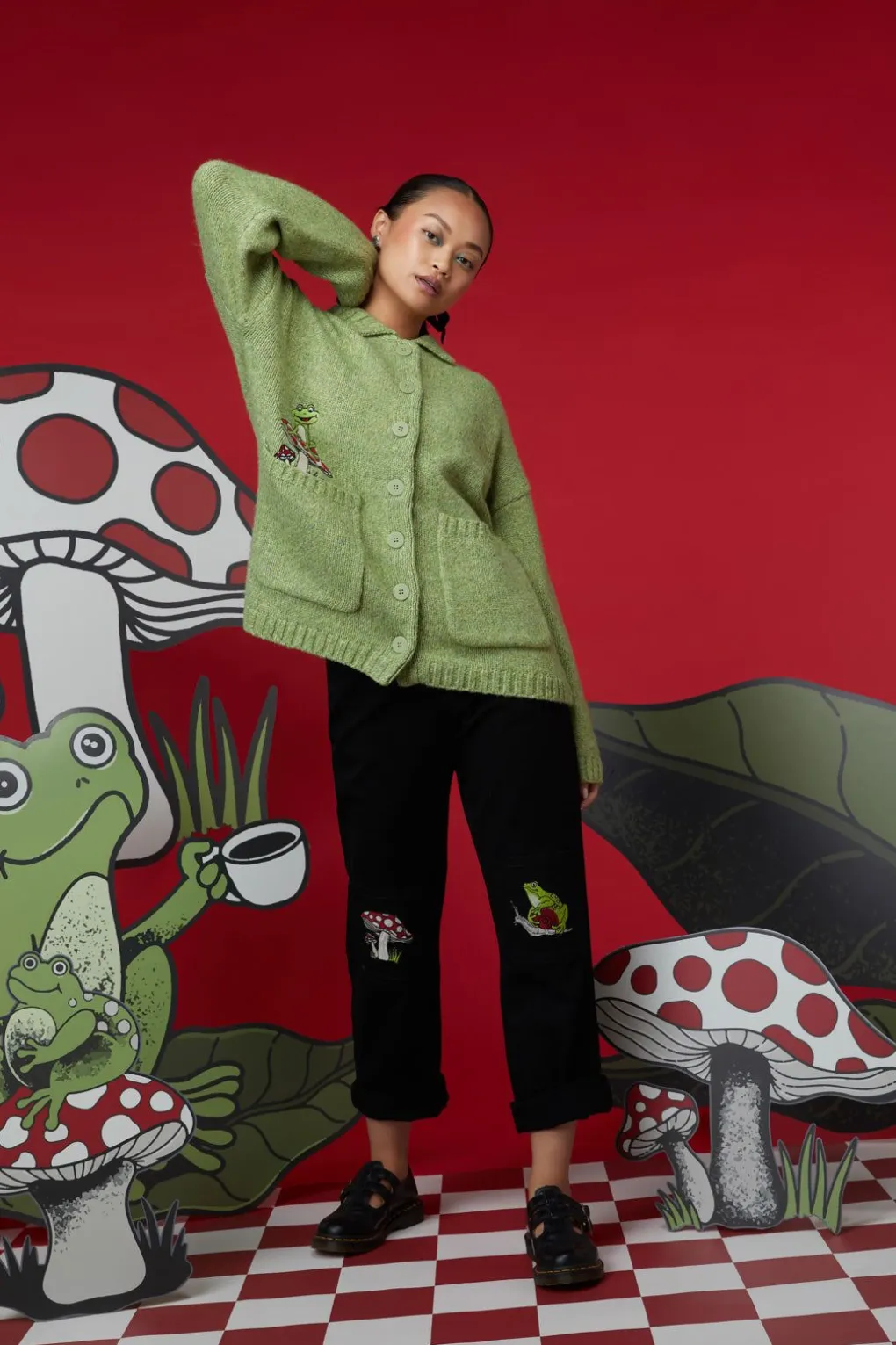 Frog Patch Jean