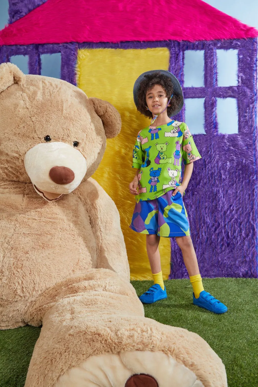 Geo Kids Shorts
