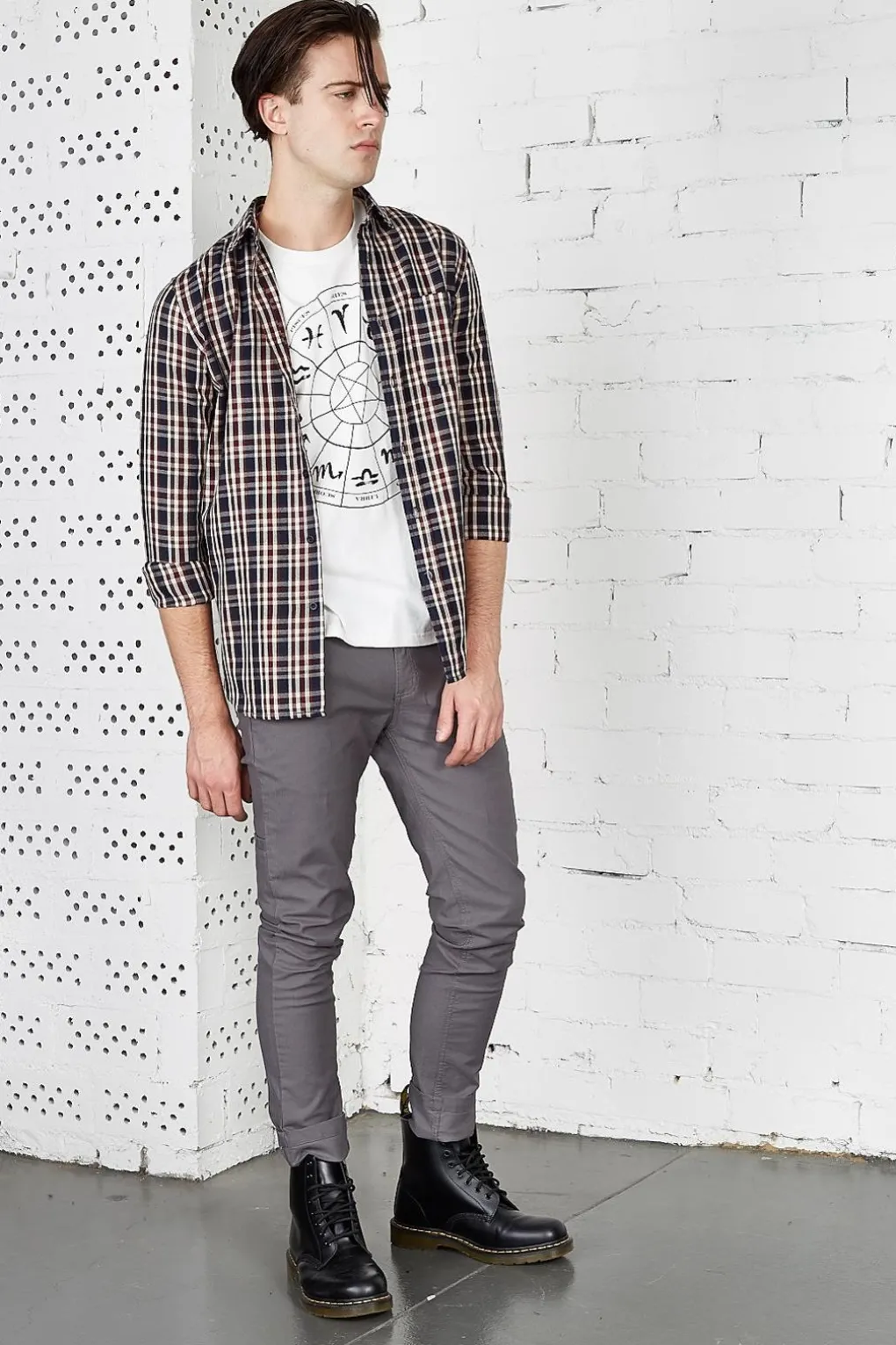 Geo Ls Shirt