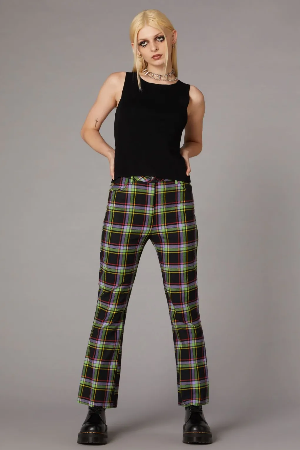 Goth Knit Tank Top