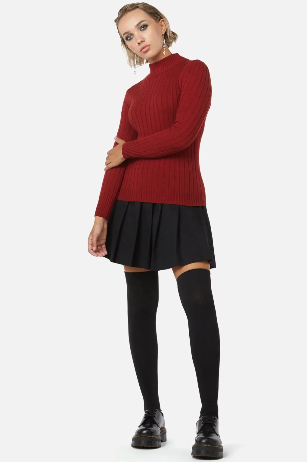 Grave Respect Knit Skivvy