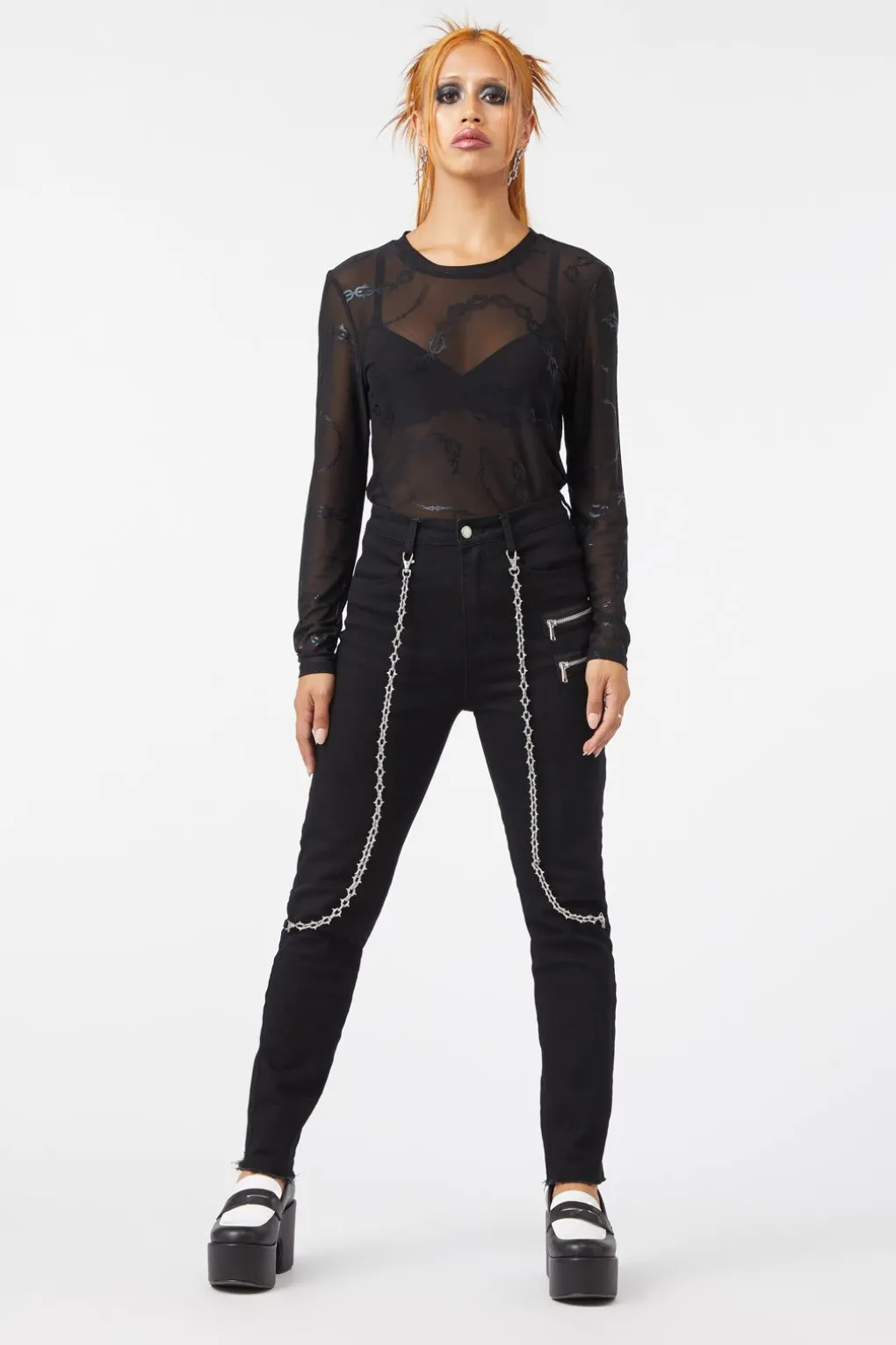 Grunge Skinny Jean