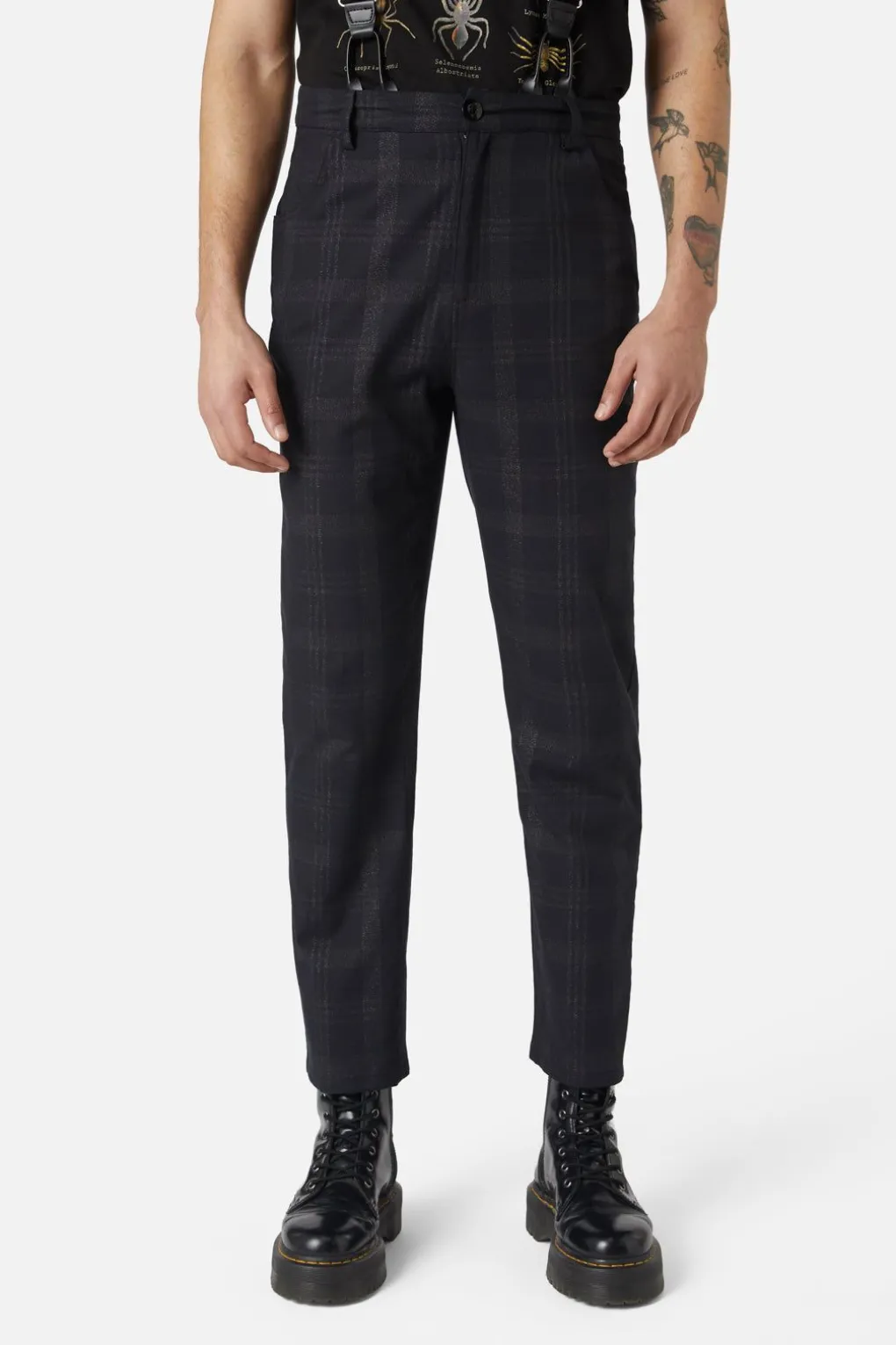 High Society Tartan Brace Pant