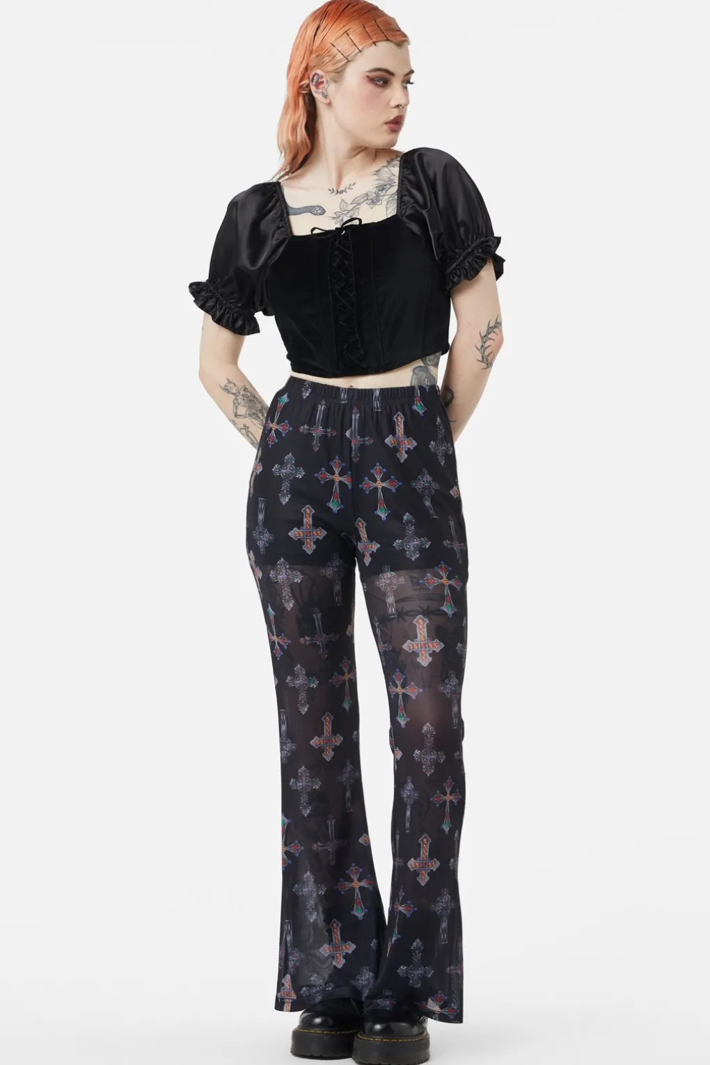 Hope Had Died Mesh Pants
