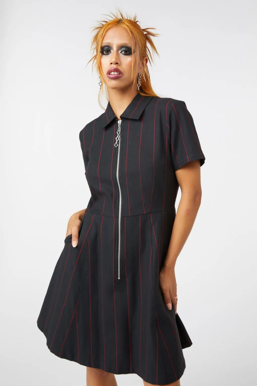 Impossible Things Pin Stripe Dress