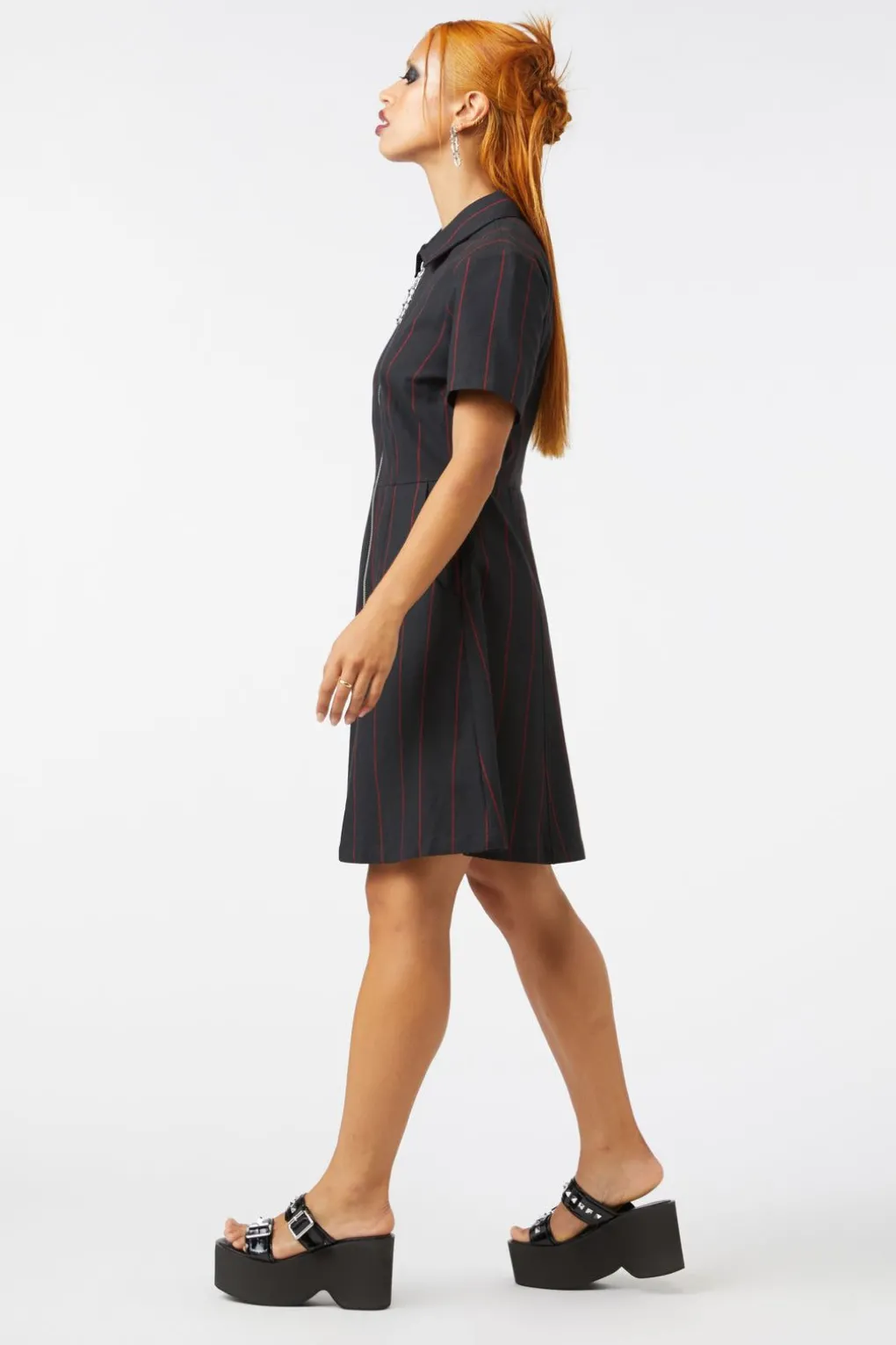 Impossible Things Pin Stripe Dress