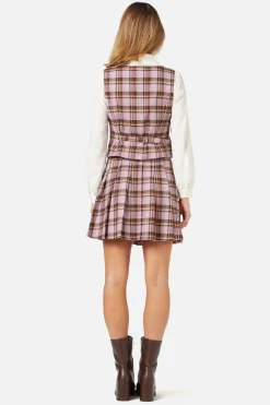 Jeannie Check Vest